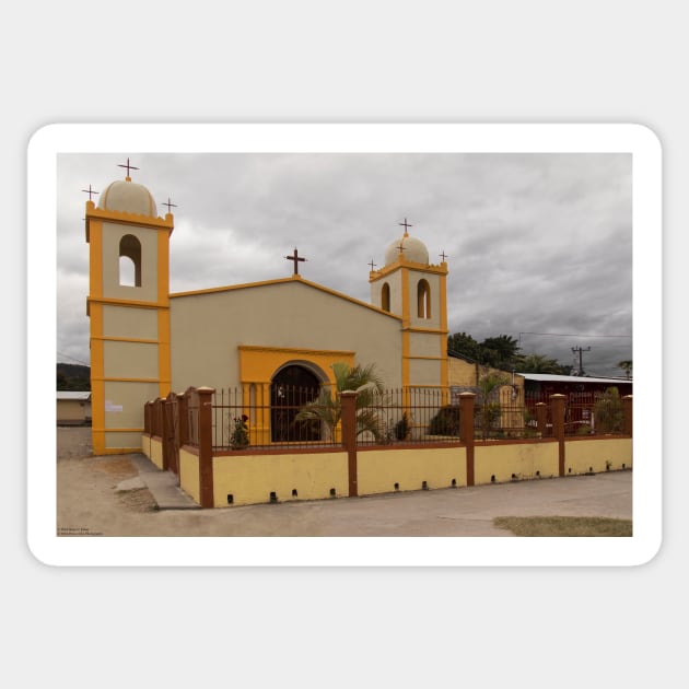 Little Church In Little Las Flores - 1 © Sticker by PrinceJohn